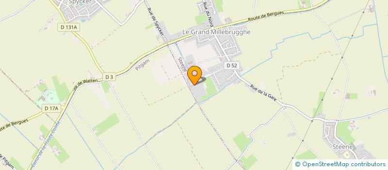 localisation de l'entreprise MONSIEUR THIERRY VANDENBUSSCHE à STEENE