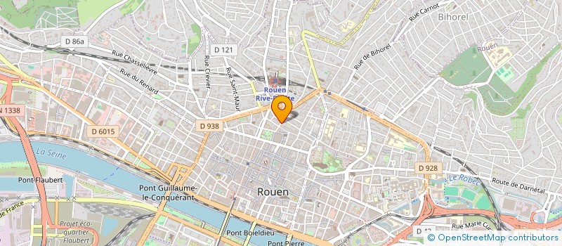 localisation de l'entreprise MONSIEUR THIERRY VANDENHAUTE  ROUEN