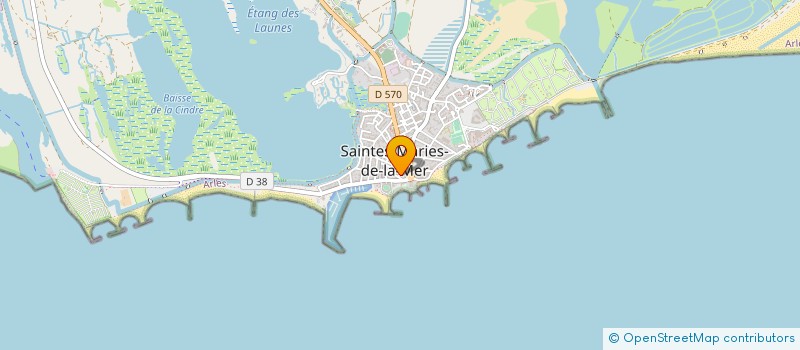 localisation de l'entreprise MONSIEUR THIERRY VARENNES à SAINTES-MARIES-DE-LA-MER