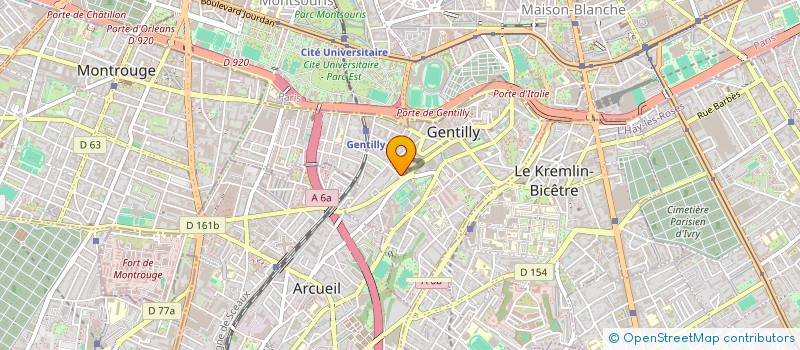localisation de l'entreprise MONSIEUR THIERRY VATIN à GENTILLY