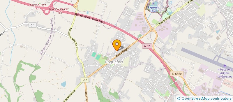 localisation de l'entreprise MONSIEUR THIERRY VAUGRENARD  ROQUEFORT