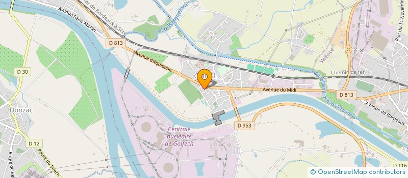 localisation de l'entreprise MONSIEUR THIERRY VAZEILLE  GOLFECH