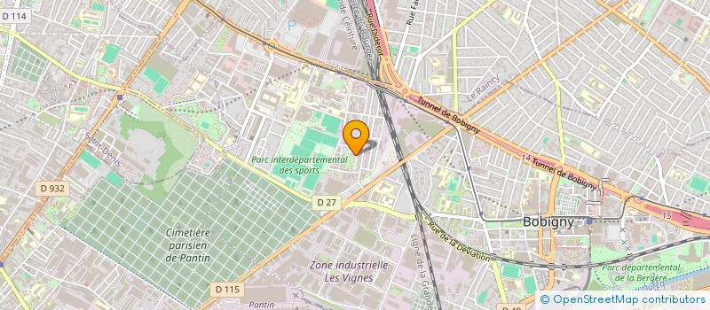 localisation de l'entreprise MONSIEUR THIERRY VAZEILLES à BOBIGNY