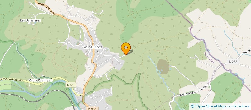 localisation de l'entreprise MONSIEUR THIERRY VENDRELY  SAINT-BRES