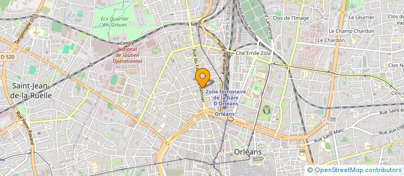 localisation de l'entreprise MONSIEUR THIERRY VERBEQUE à ORLEANS