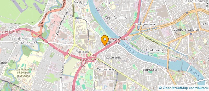 localisation de l'entreprise MONSIEUR THIERRY VERGNET à TOULOUSE