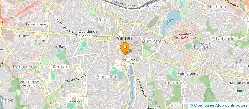 localisation de l'entreprise MONSIEUR THIERRY VERGOTE à VANNES