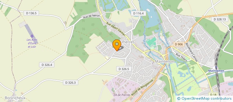 localisation de l'entreprise MONSIEUR THIERRY VERIN à PIERRES