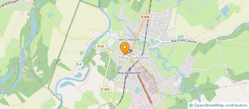 localisation de l'entreprise MONSIEUR THIERRY VERNASSIERRE à PUY-GUILLAUME