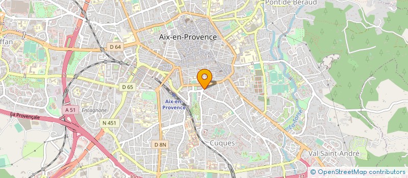 localisation de l'entreprise MONSIEUR THIERRY VERNET à AIX-EN-PROVENCE