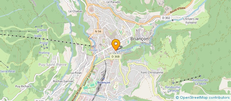 localisation de l'entreprise MONSIEUR THIERRY VERNET à BRIANCON