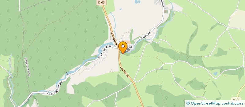 localisation de l'entreprise MONSIEUR THIERRY VERTU  BELLEFONTAINE