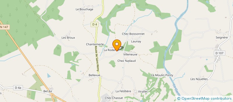 localisation de l'entreprise MONSIEUR THIERRY VIDAL  VAL-D'OIRE-ET-GARTEMPE