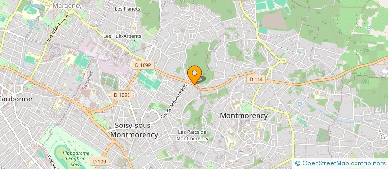 localisation de l'entreprise MONSIEUR THIERRY VIEUJOT  SOISY-SOUS-MONTMORENCY
