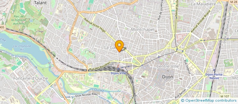 localisation de l'entreprise MONSIEUR THIERRY VIGNERON à DIJON