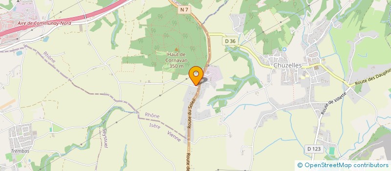 localisation de l'entreprise MONSIEUR THIERRY VIGNON  COMMUNAY