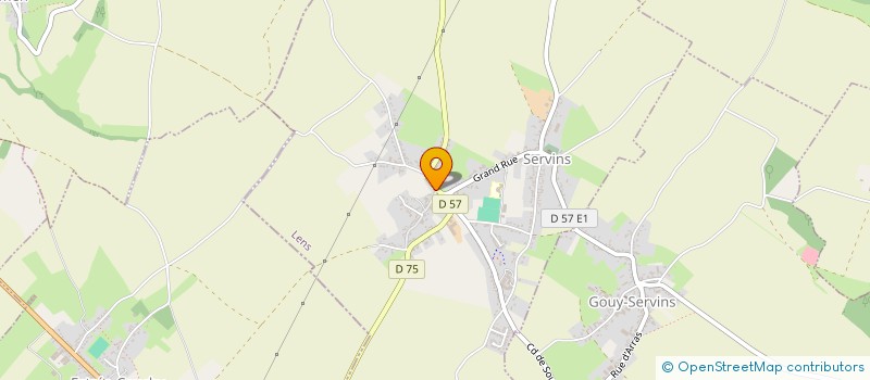 localisation de l'entreprise MONSIEUR THIERRY VILETTE  SERVINS