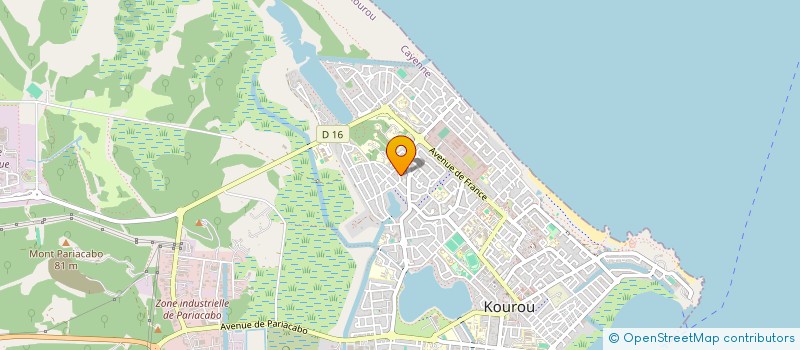 localisation de l'entreprise MONSIEUR THIERRY VILLATTE à KOUROU
