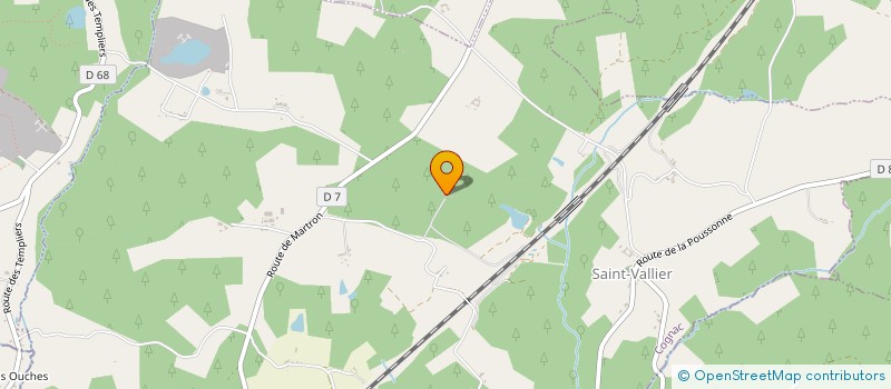 localisation de l'entreprise MONSIEUR THIERRY VILLENEUVE  SAINT-VALLIER