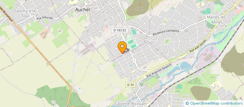 localisation de l'entreprise MONSIEUR THIERRY VILLERS à AUCHEL