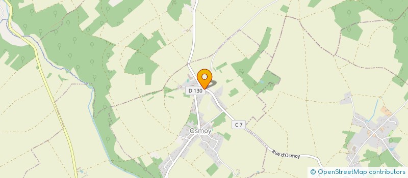 localisation de l'entreprise MONSIEUR THIERRY VILLETTE  OSMOY