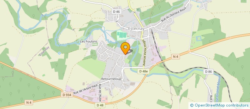 localisation de l'entreprise MONSIEUR THIERRY VILLOT à ESTERNAY