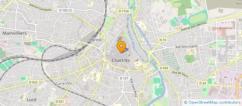 localisation de l'entreprise MONSIEUR THIERRY VINCENT à CHARTRES