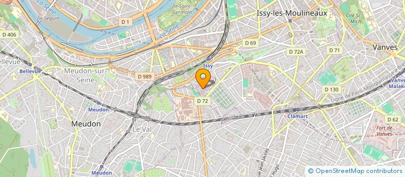 localisation de l'entreprise MONSIEUR THIERRY VINCENT à ISSY-LES-MOULINEAUX