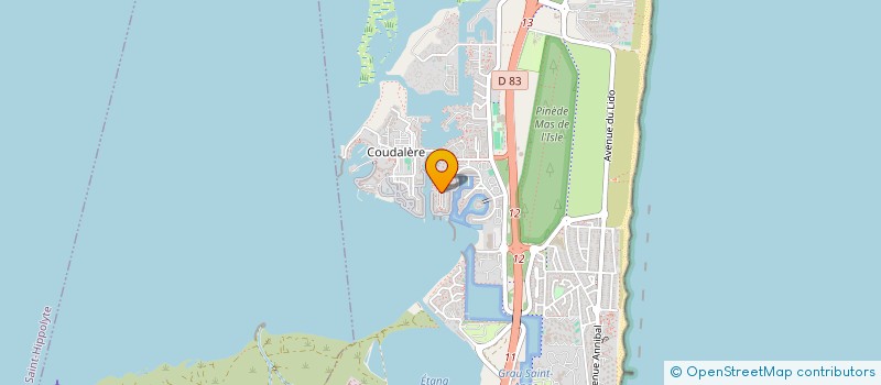 localisation de l'entreprise MONSIEUR THIERRY VINCENT  LE BARCARES