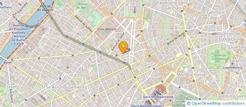 localisation de l'entreprise MONSIEUR THIERRY VINCENT  PARIS