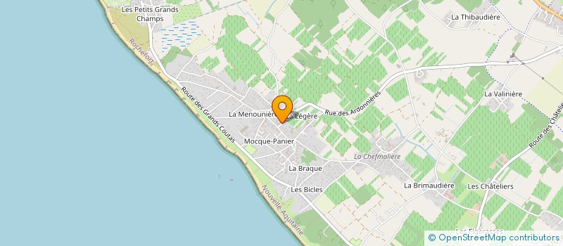 localisation de l'entreprise MONSIEUR THIERRY VINET  SAINT-PIERRE-D OLERON