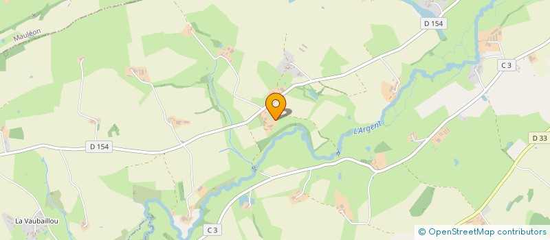 localisation de l'entreprise MONSIEUR THIERRY VIOLLEAU  NUEIL-LES-AUBIERS