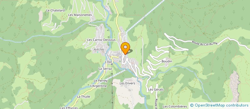 localisation de l'entreprise MONSIEUR THIERRY VIONNET-FUASSET  BEAUFORT