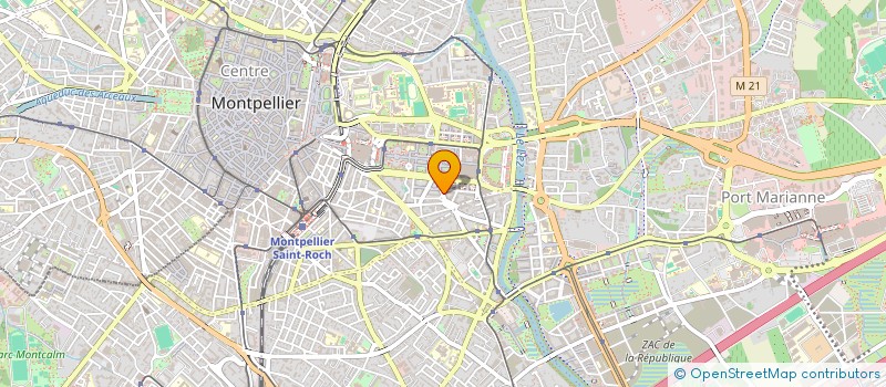 localisation de l'entreprise MONSIEUR THIERRY VITALIS à MONTPELLIER