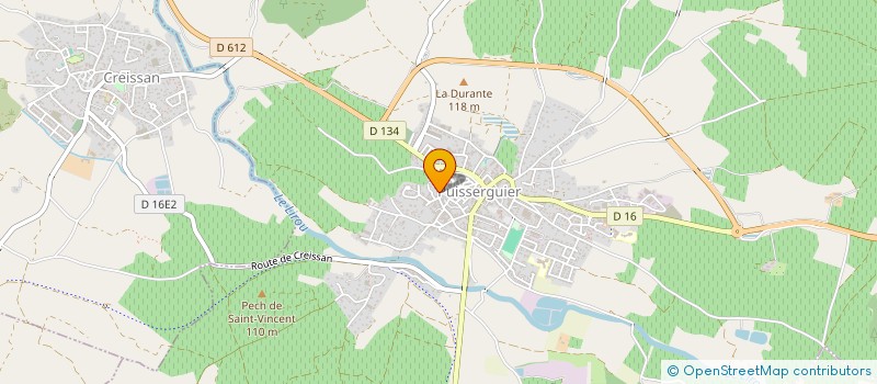 localisation de l'entreprise MONSIEUR THIERRY VITTENET à PUISSERGUIER