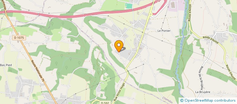 localisation de l'entreprise MONSIEUR THIERRY VITTOZ  CHIMILIN