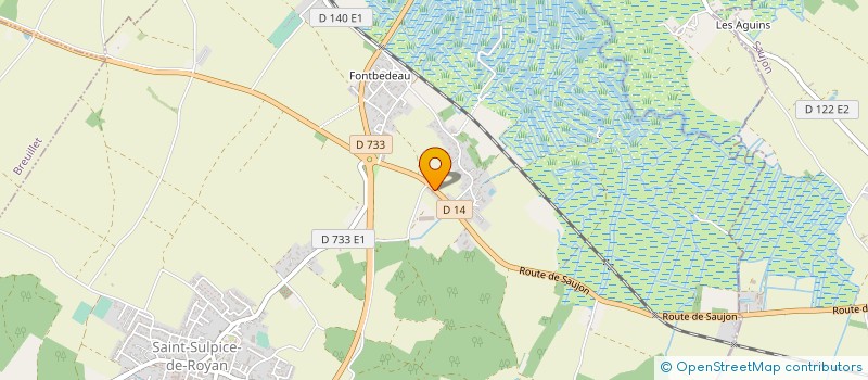 localisation de l'entreprise MONSIEUR THIERRY VOCANSON  SAINT-SULPICE-DE-ROYAN