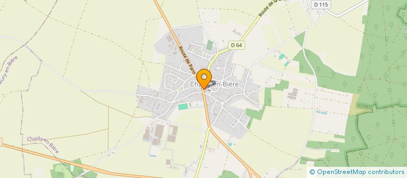 localisation de l'entreprise MONSIEUR THIERRY VOCAT  CHAILLY-EN-BIERE