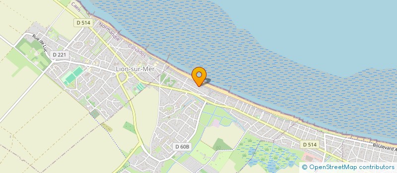 localisation de l'entreprise MONSIEUR THIERRY VOELTZEL  HERMANVILLE-SUR-MER