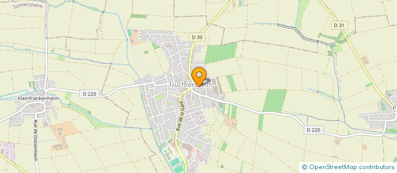 localisation de l'entreprise MONSIEUR THIERRY VOGEL  TRUCHTERSHEIM