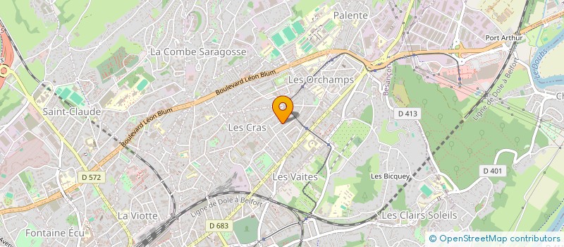localisation de l'entreprise MONSIEUR THIERRY VOIDEY  BESANCON