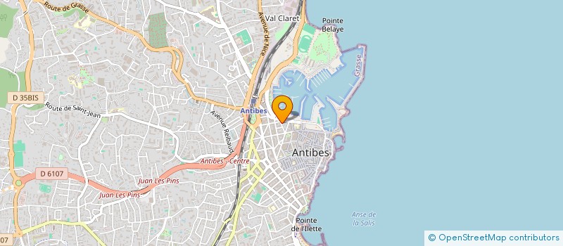 localisation de l'entreprise MONSIEUR THIERRY VOIMENT  ANTIBES