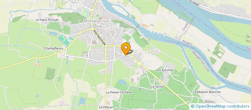 localisation de l'entreprise MONSIEUR THIERRY VOYER à MAUGES-SUR-LOIRE