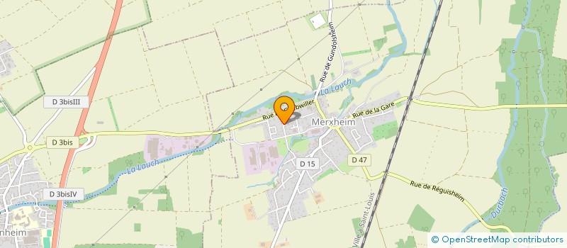 localisation de l'entreprise MONSIEUR THIERRY WAGNER  MERXHEIM