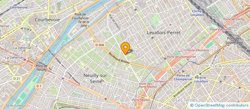 localisation de l'entreprise MONSIEUR THIERRY WALDMANN à NEUILLY-SUR-SEINE