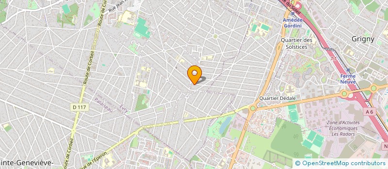 localisation de l'entreprise MONSIEUR THIERRY WALLACE  MORSANG-SUR-ORGE