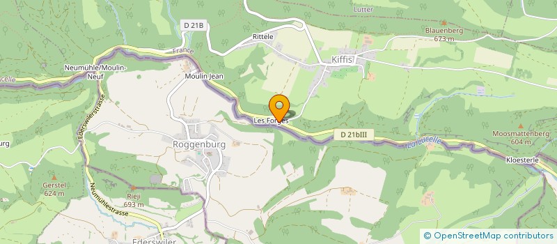 localisation de l'entreprise MONSIEUR THIERRY WALTHER  KIFFIS