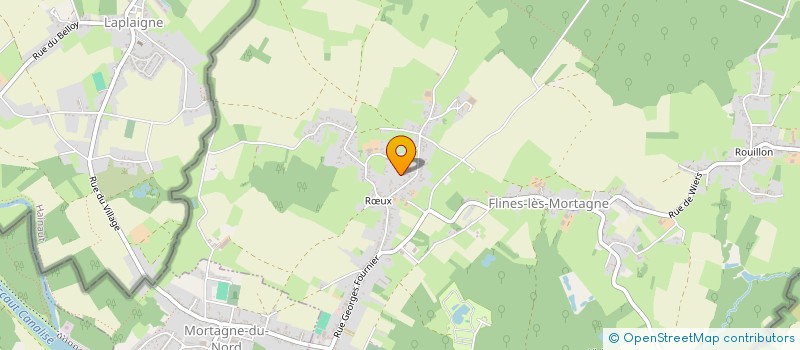 localisation de l'entreprise MONSIEUR THIERRY WATTIER  FLINES-LES-MORTAGNE