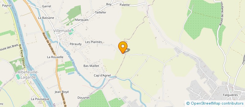 localisation de l'entreprise MONSIEUR THIERRY WETZ  VILLEMADE