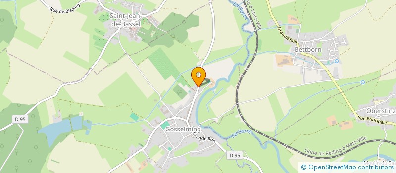 localisation de l'entreprise MONSIEUR THIERRY WILHELM  GOSSELMING